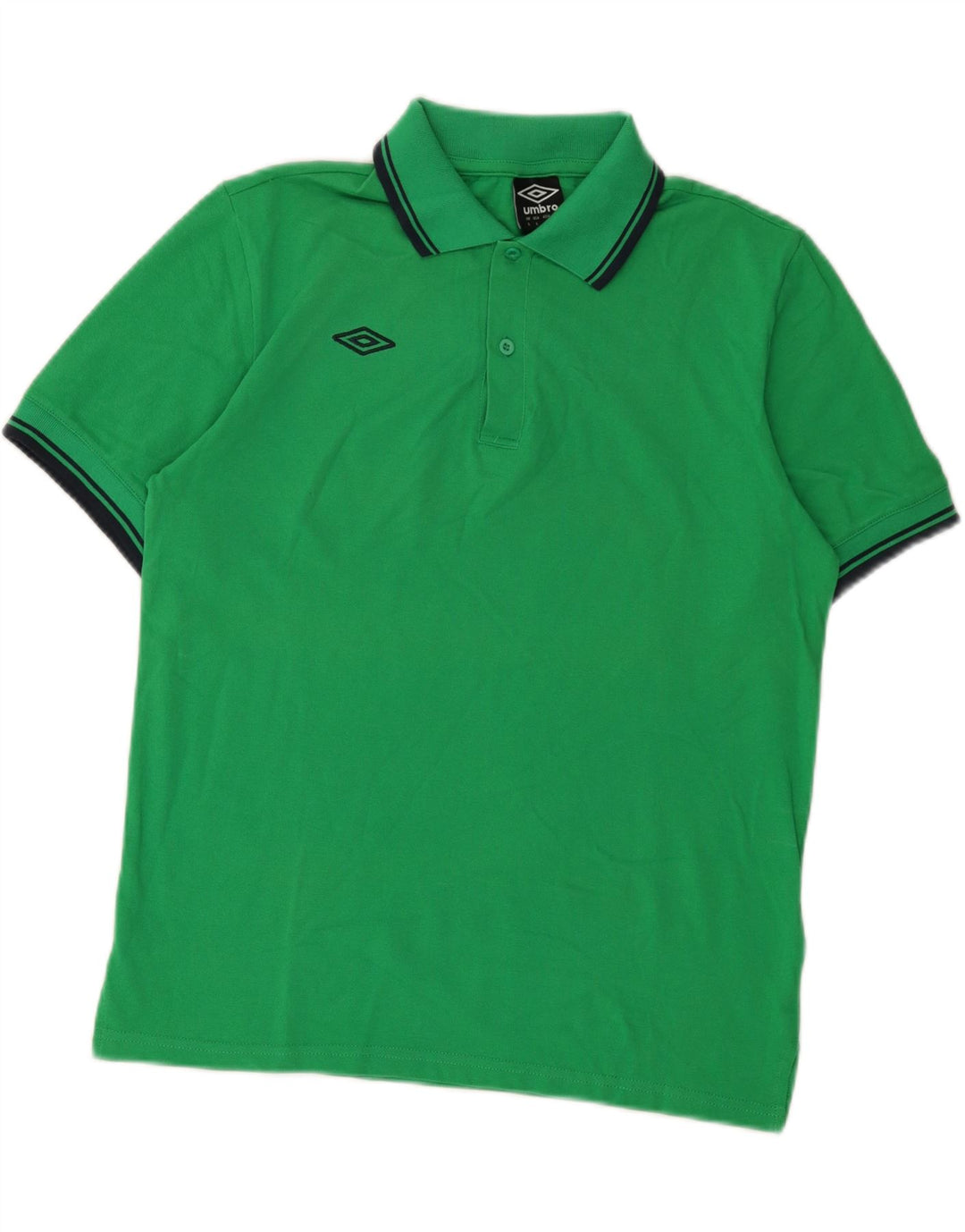 UMBRO Poloskjorte til mænd Stor Grøn Colourblock Bomuld