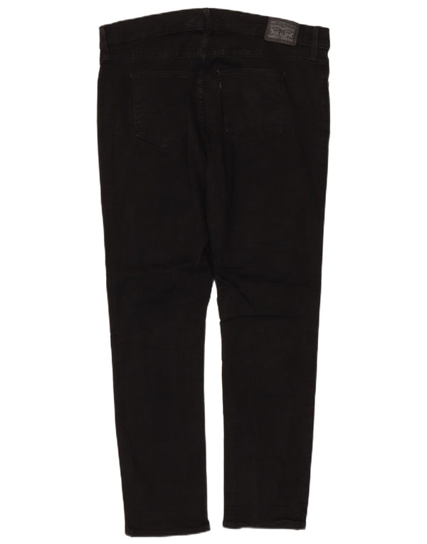 Levi's Dame 311 Shaping Skinny Jeans US 16 2XL W36 L29 Sort Bomuld