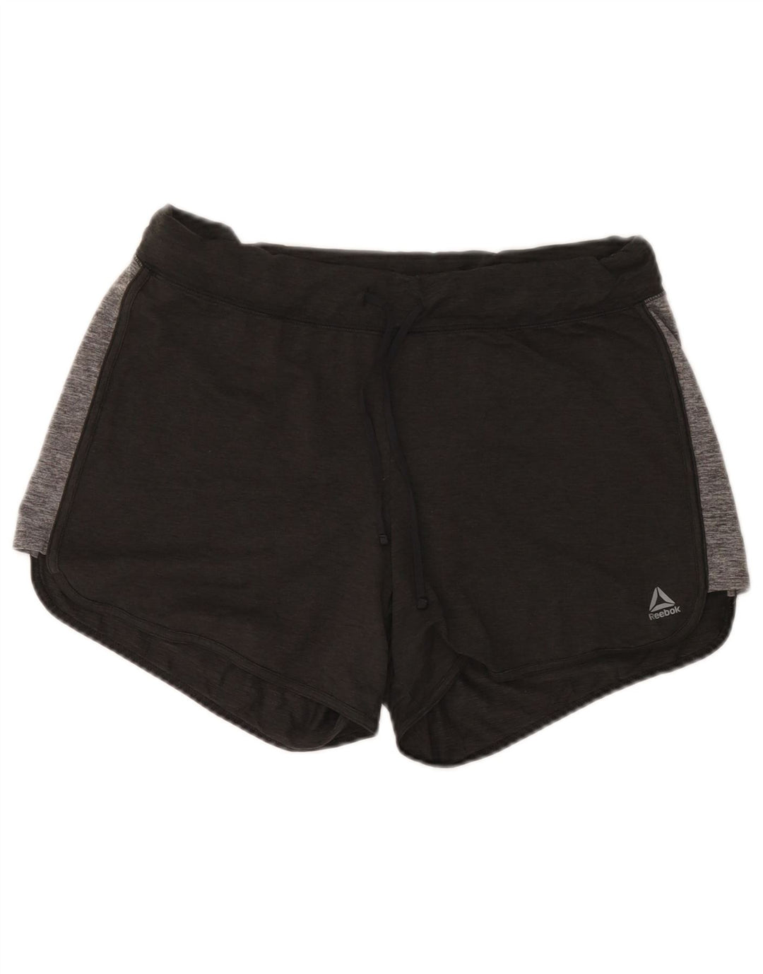 Reebok Sportsshorts til kvinder UK 12 Medium Grey Colourblock Polyester