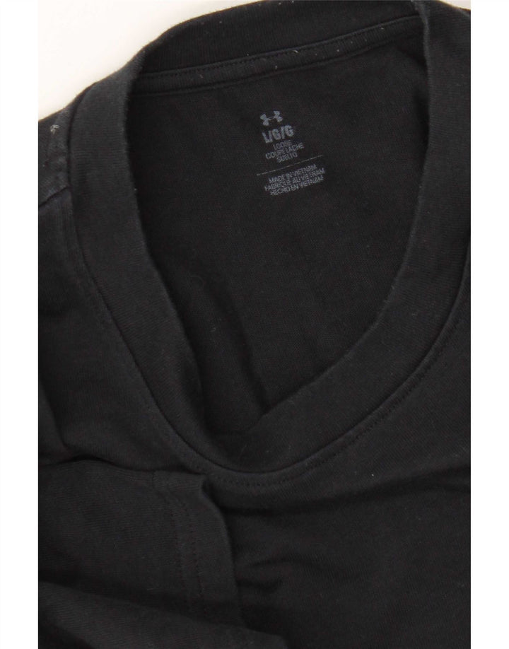 Adidas Herre Grafisk T-Shirt Top Stor Sort