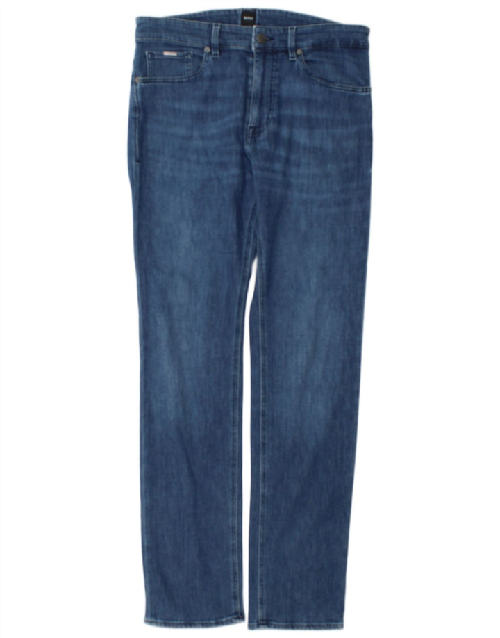 Hugo Boss Slim Jeans til mænd W30 L32 Blå