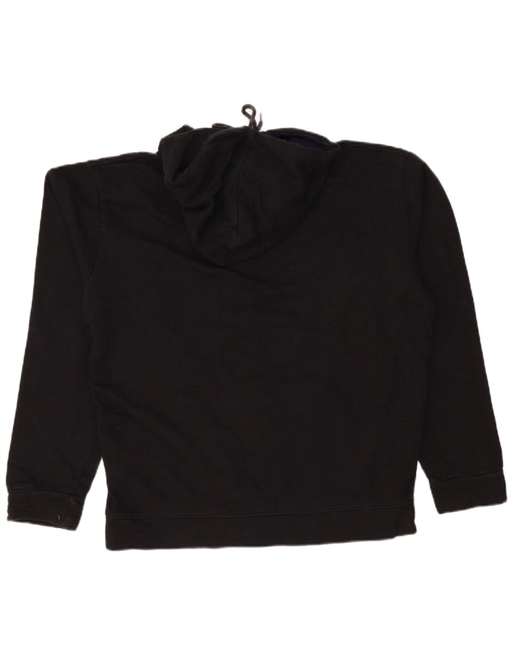 CHAMPION Grafisk hættetrøje til mænd Stor sort bomuld