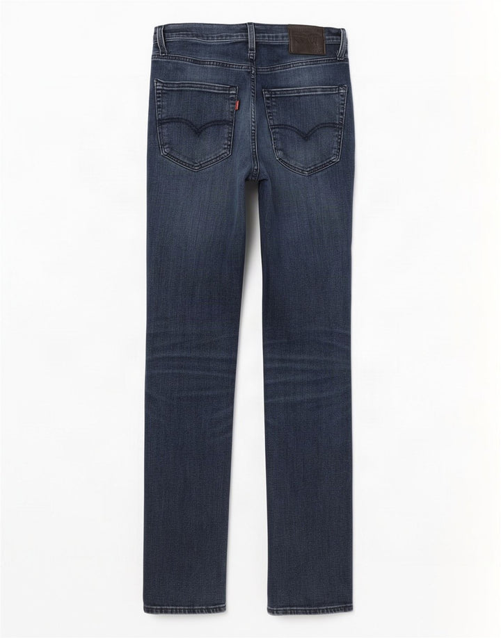 Levi's Herre 502 tilspidsede jeans W31 L34 Marineblå bomuld
