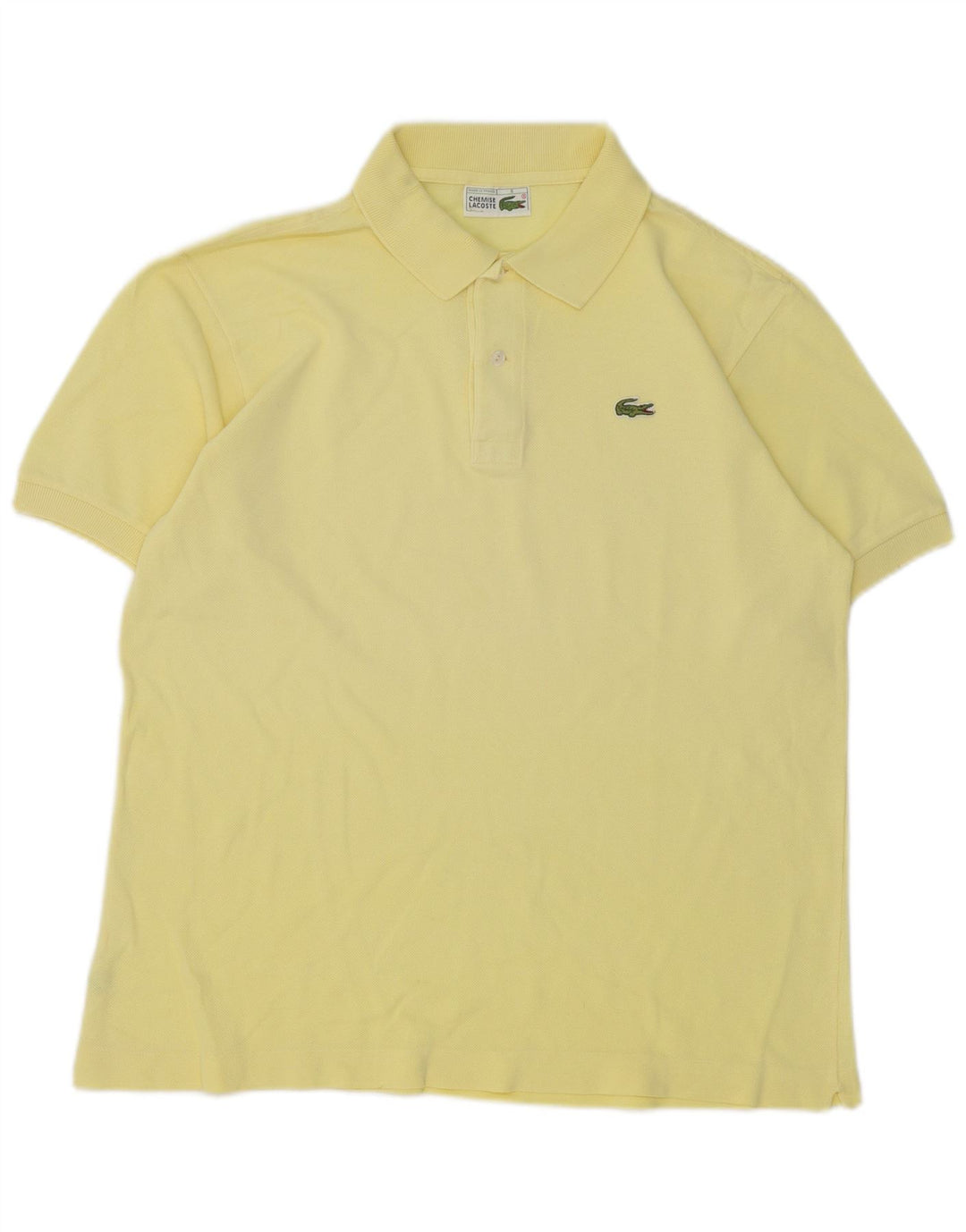 Lacoste herre poloskjorte str. 5 XL Gul bomuld