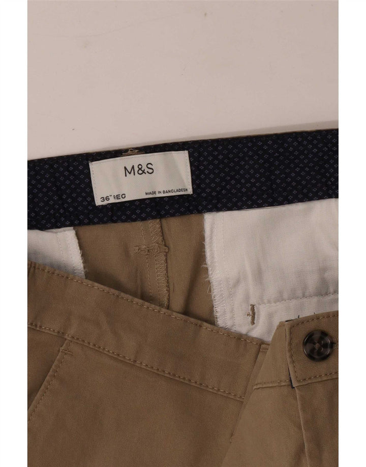 Marks & Spencer Herre Chino Shorts Large W36 Beige
