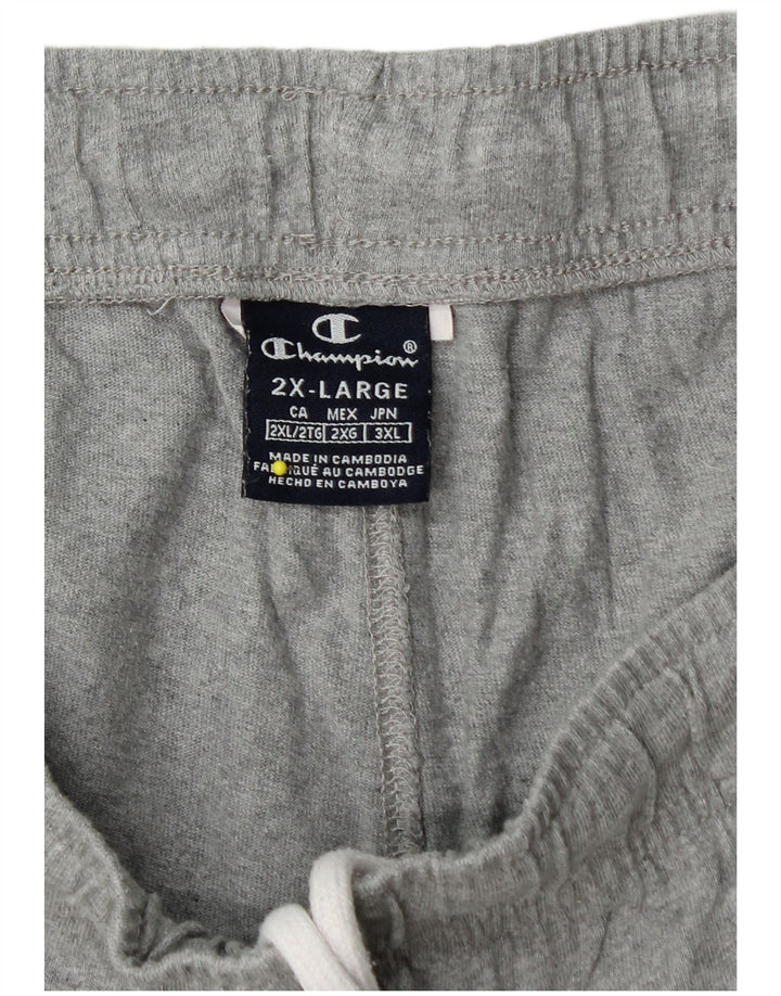 CHAMPION Træningsdragt bukser til mænd 2XL Grå