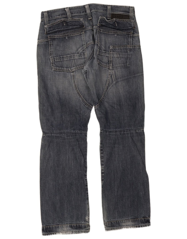 G-Star Herre 3301 Bootcut Jeans W36 L34 Blå Bomuld