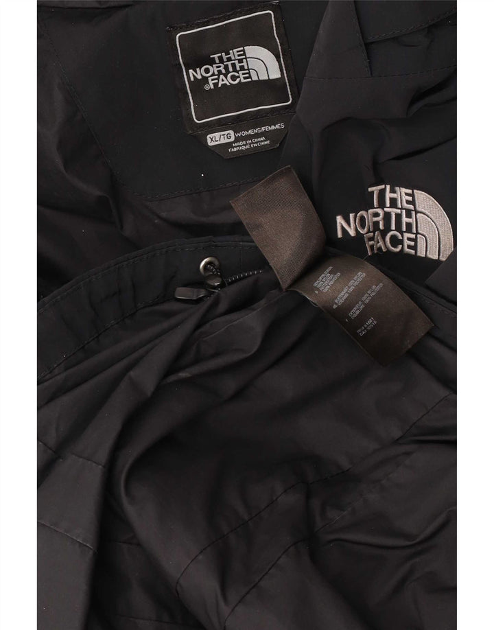 The North Face Dame Oversized regnjakke UK 18 XL Sort Nylon