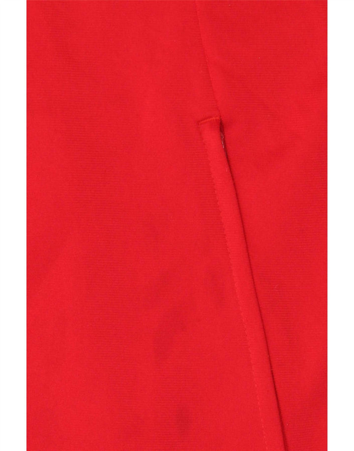 Adidas Træningsdragt til mænd Topjakke Medium Rød Colourblock Polyester
