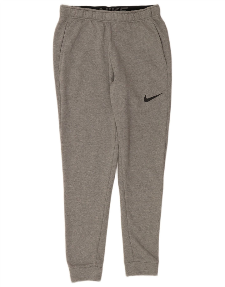 Nike Herre Dri Fit træningsdragt Bukser Jogger Små Grå Flecked