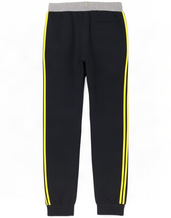 Adidas Træningsdragt til mænd Joggers UK 44/46 Large Black Colourblock