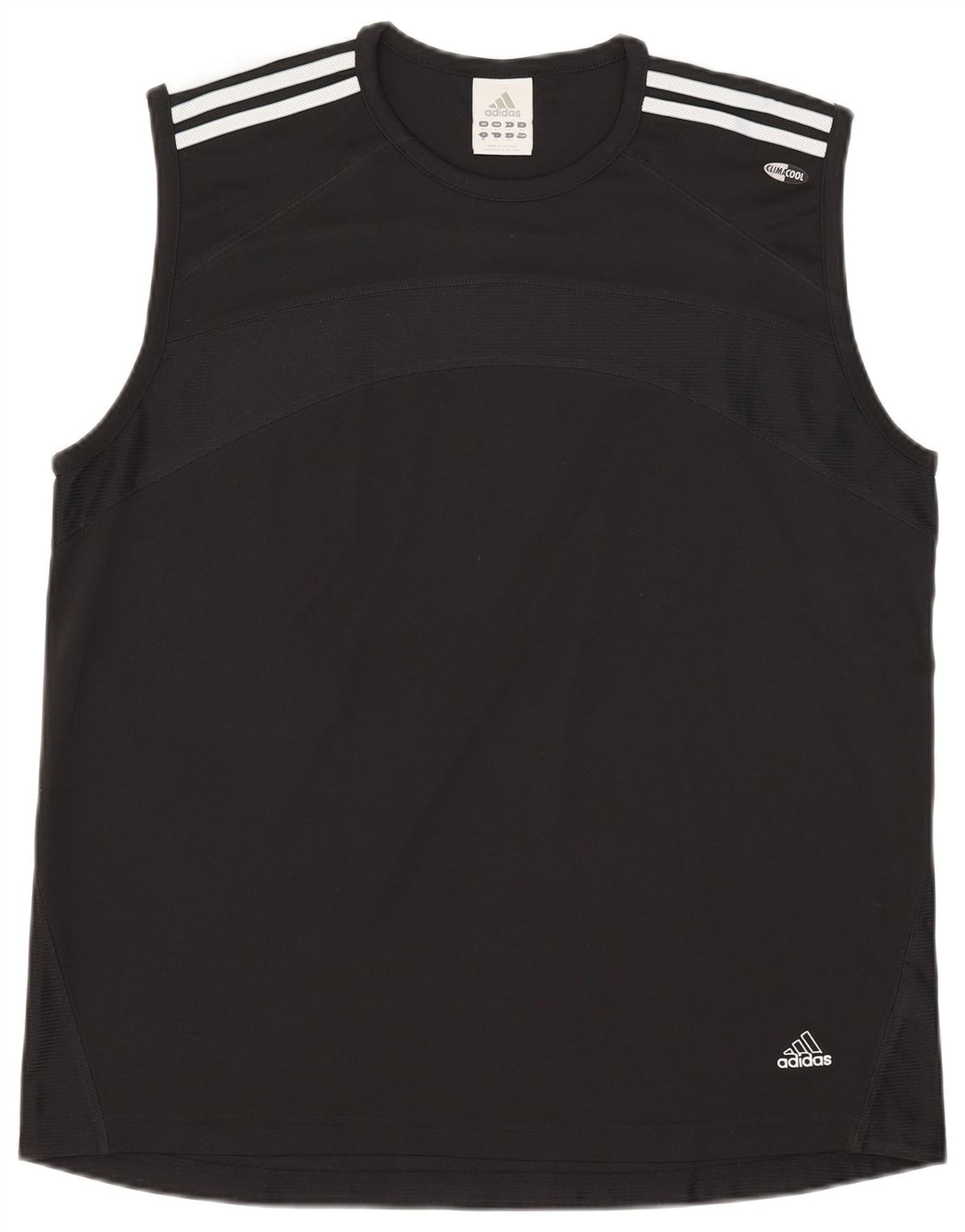 Adidas Herre Climacool Vest Top XL Sort Polyester