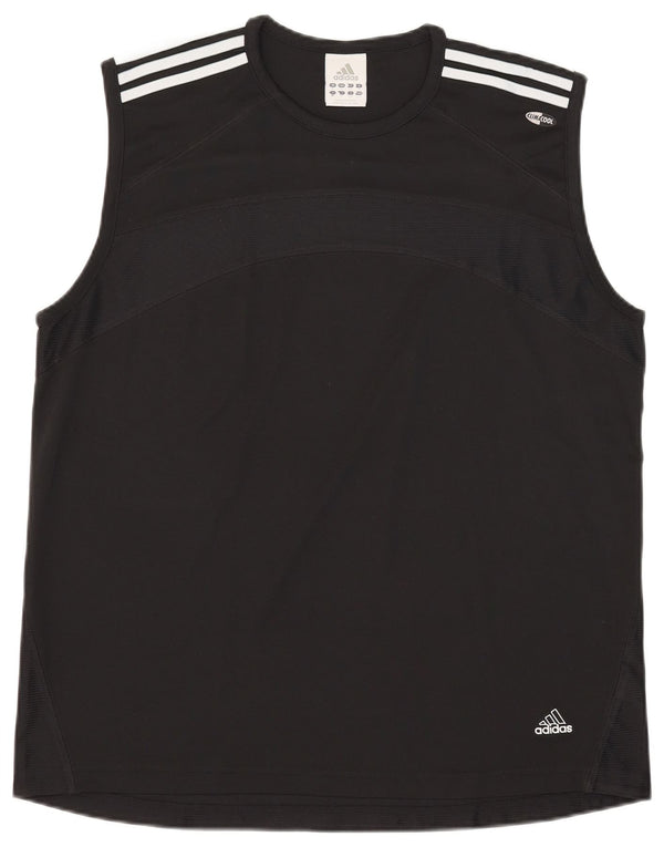 Adidas Herre Climacool Vest Top XL Sort Polyester