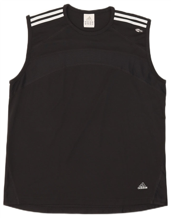 Adidas Herre Climacool Vest Top XL Sort Polyester
