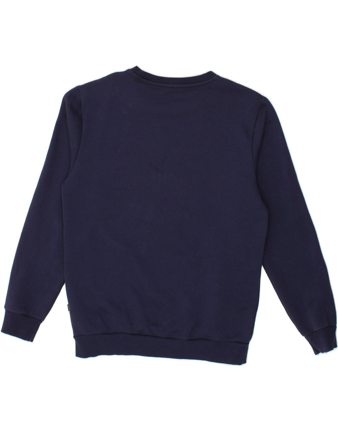 PUMA Mens Sweatshirt Jumper Medium Navy Blue Cotton Vintage Puma and Second-Hand Puma from Messina Hembry 
