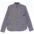 G-Star Herreskjorte Medium Blue Gingham Cotton