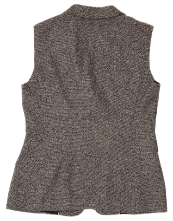 Massimo Dutti Damevest EU 38 Lille Grå Uld
