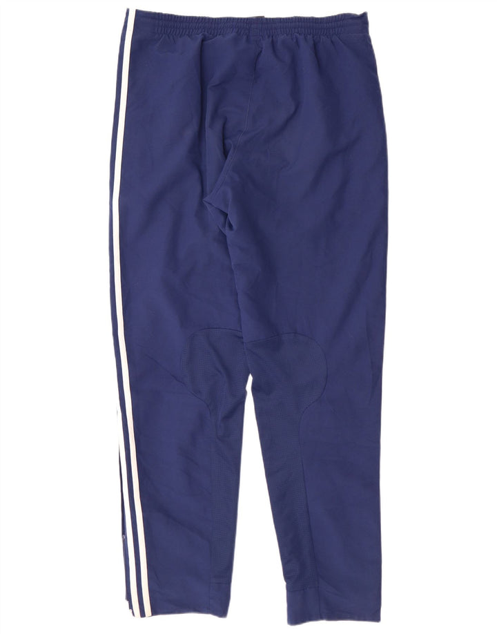 Adidas Træningsdragtsbukser til mænd UK 38/40 Medium Navy Blue Polyester