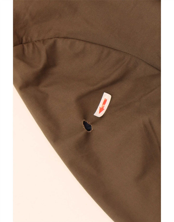 Marks & Spencer Herre 2-knaps blazerjakke UK 40 Medium Khaki Bomuld