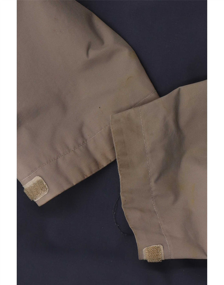 The North Face Regnjakke med hætte til mænd UK 38 Medium Navy Blue Colourblock