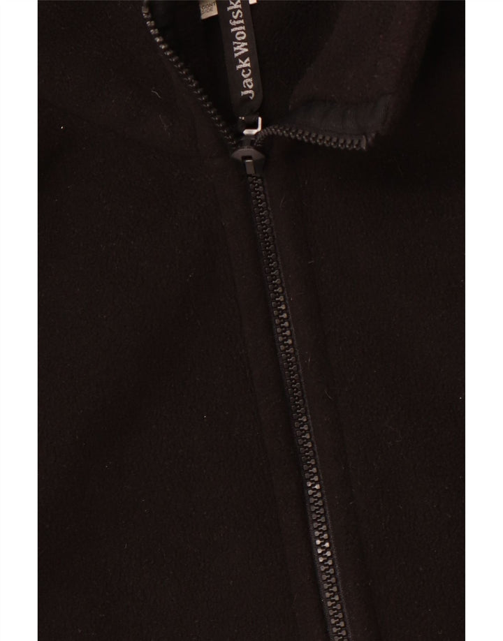 Jack Wolfskin Herre Fleecejakke UK 46/48 2XL Sort Polyester