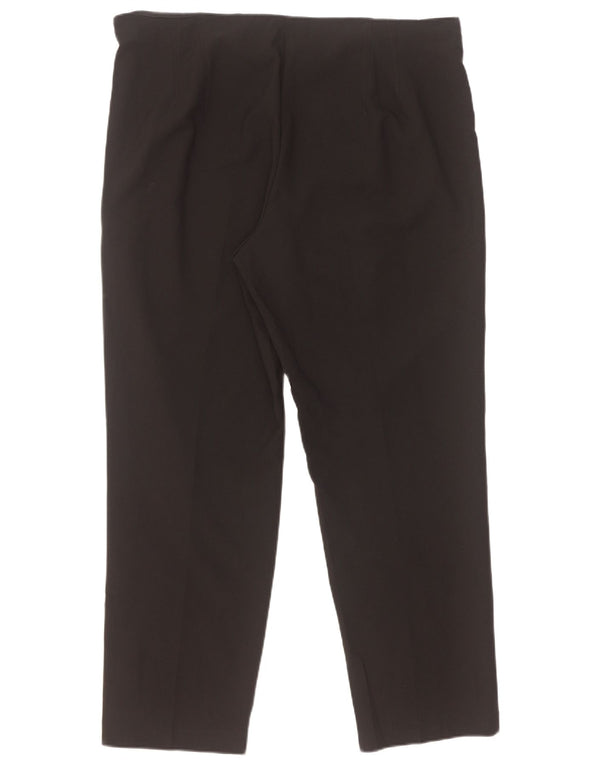 Marks & Spencer Lige fritidsbukser til kvinder UK 18 XL W38 L28 Sort