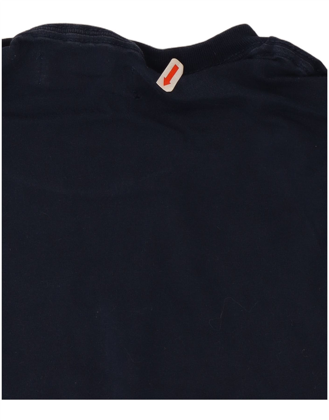 Adidas T-shirt top til mænd mellem marineblå stribet bomuld