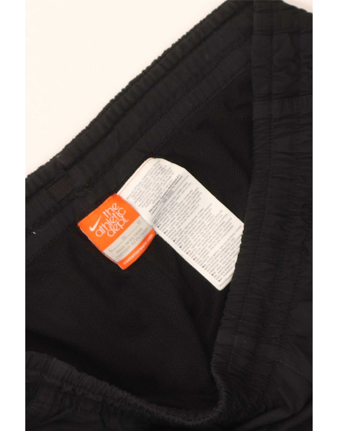 Nike Træningsdragtsbukser til mænd, store, sorte polyester