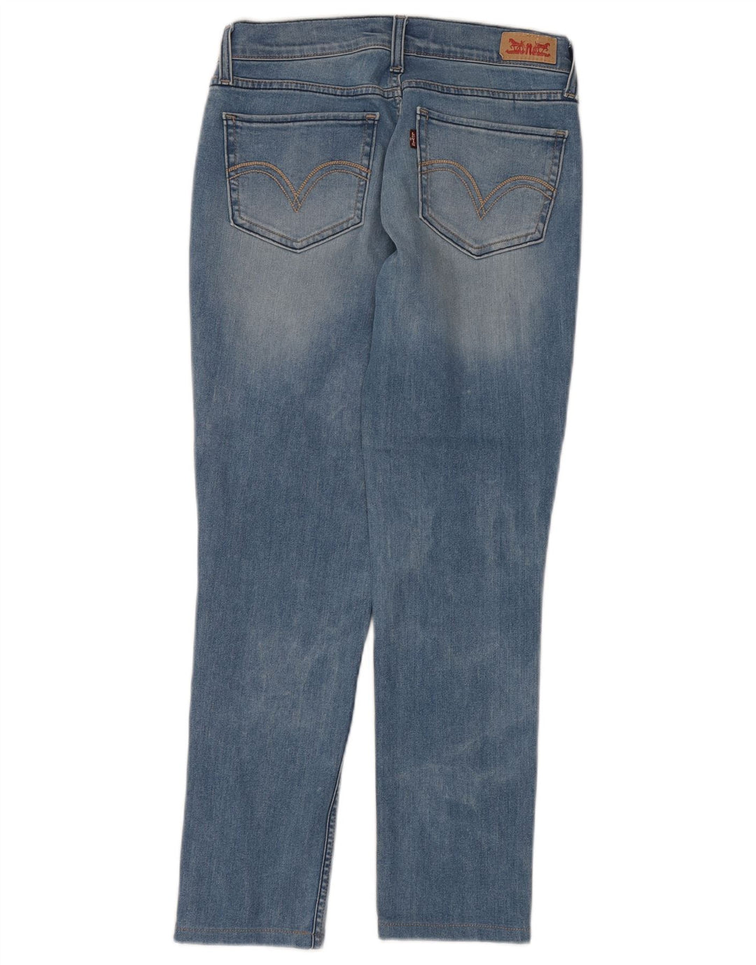 Levi's Dame 524 Too Superlow Slim Jeans W27 L27 Blå Bomuld