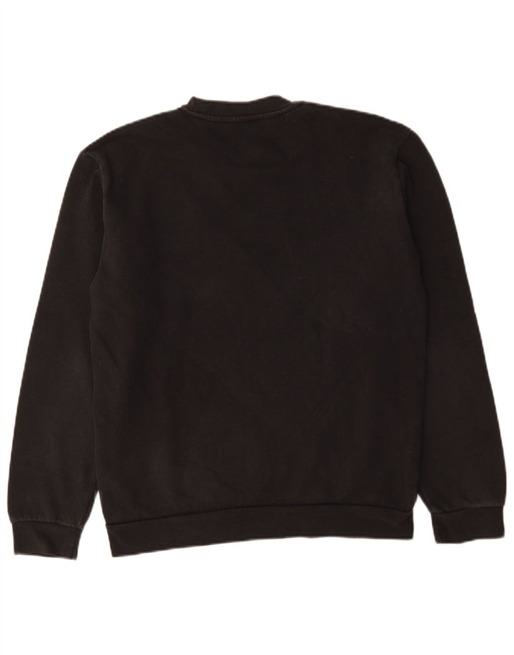 Adidas Sweatshirt-trøje til mænd, lille sort bomuld