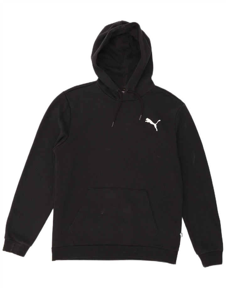 Puma Herre hættetrøje Jumper Medium Sort Bomuld