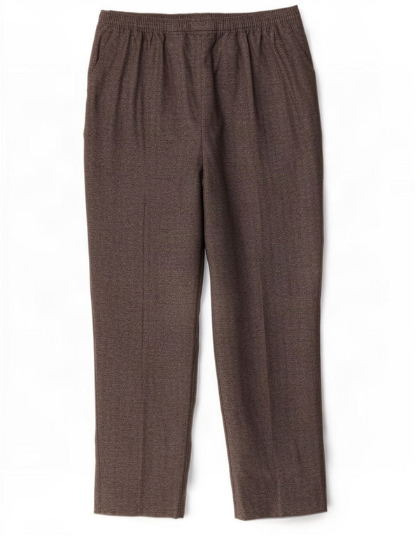 Marks & Spencer Chinobukser til kvinder UK 14 Large W34 L28 Grå Flecked