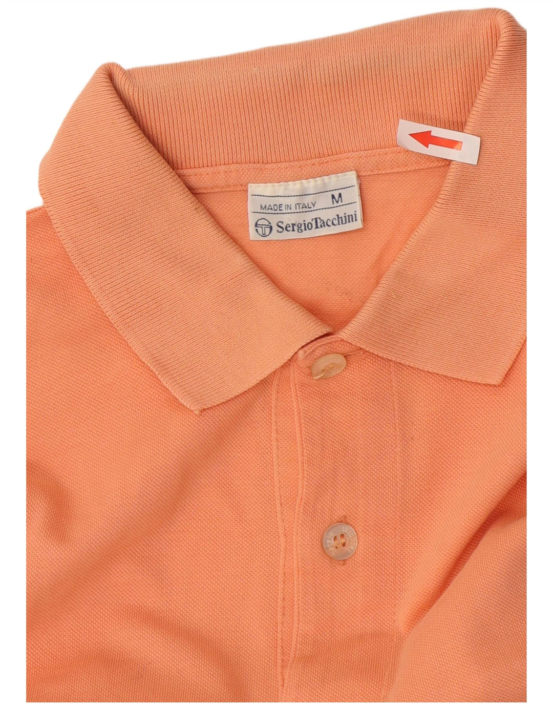 Sergio Tacchini Herre poloshirt Medium Pink Bomuld