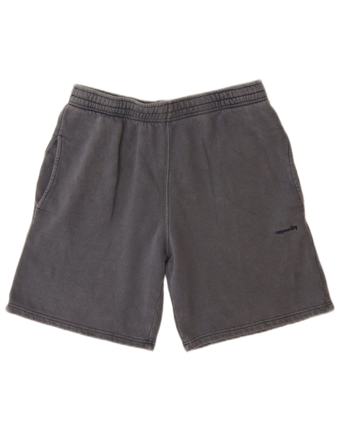 Superdry Sportshorts til mænd Små blå bomuld