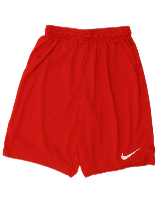 Nike Herre Dri Fit Sportshorts Medium Rød Polyester