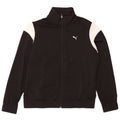 PUMA træningsdragt topjakke til kvinder UK 14 Medium Sort Colourblock Polyester