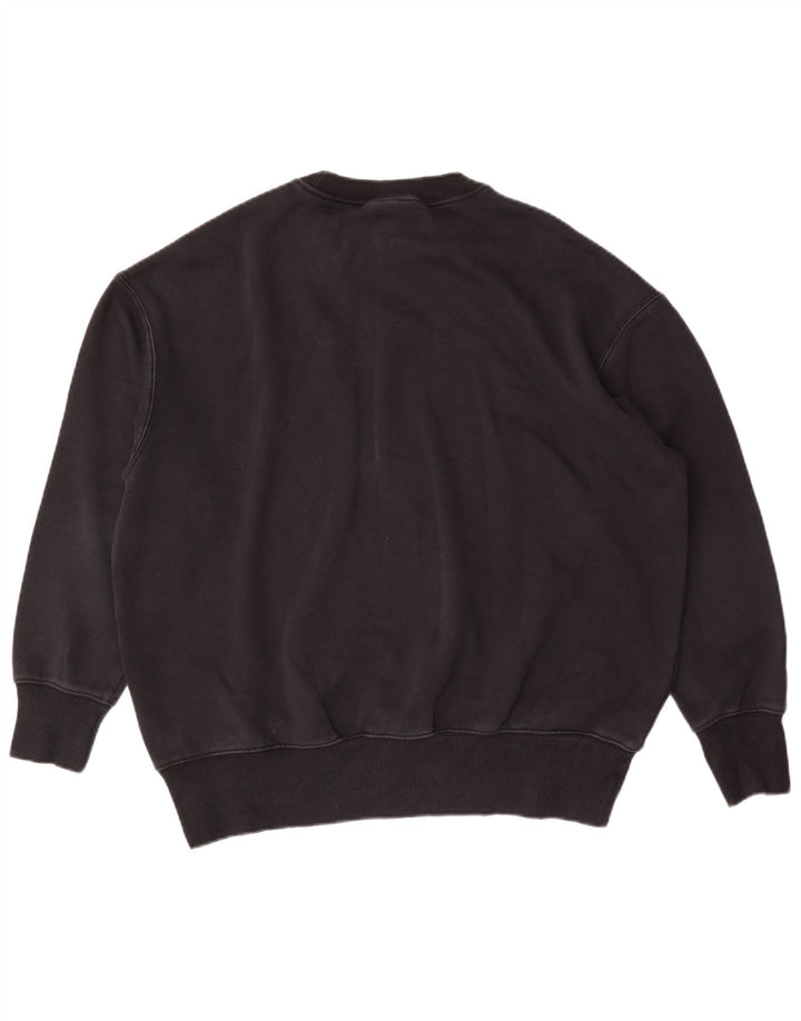 Nike Loose Fit Sweatshirt Jumper lille sort bomuld