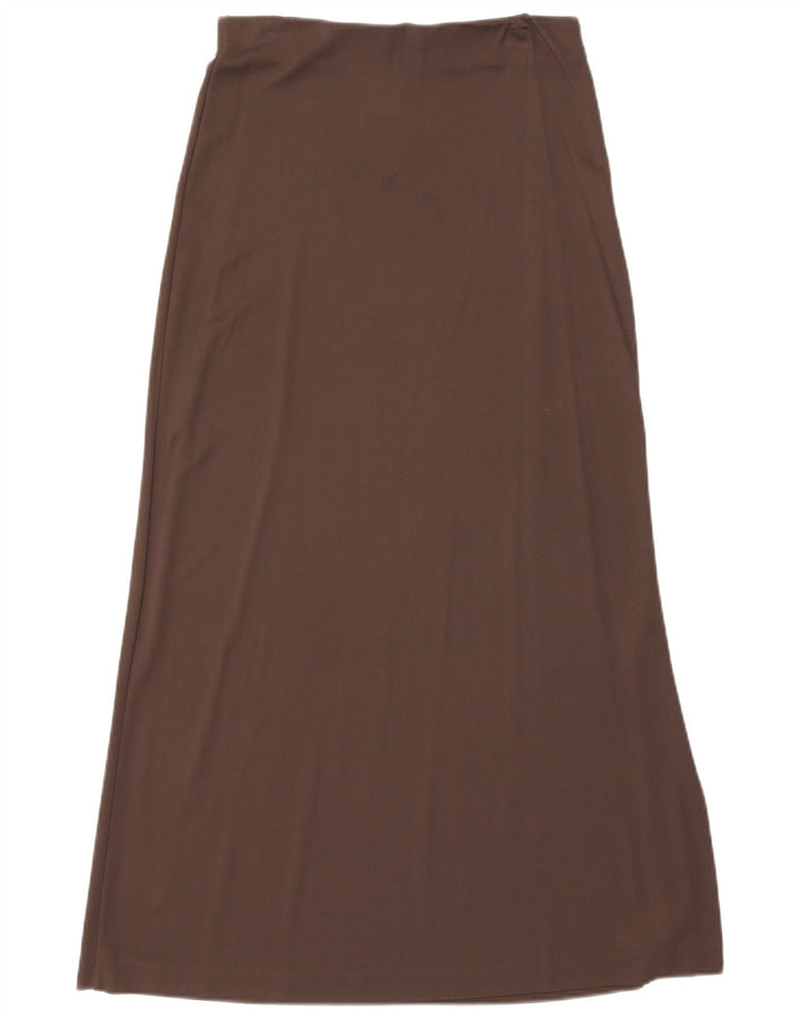 Sportmax Dame Maxi Nederdel Medium W28 Brun Viscose