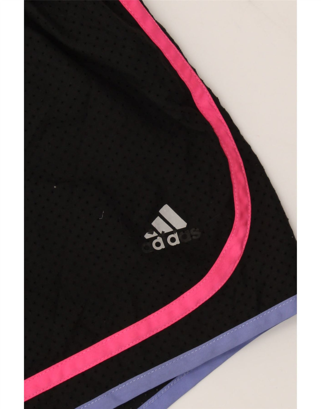 ADIDAS Girls Sport Shorts 12-13 Years Large Black Polyester Vintage Adidas and Second-Hand Adidas from Messina Hembry 