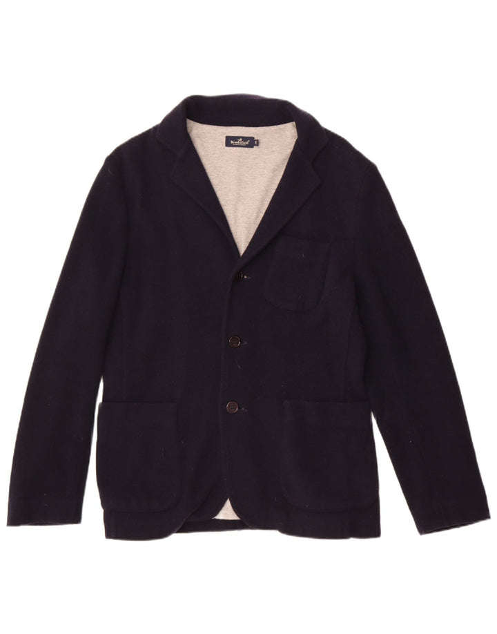 Brooksfield Herrestrikket 3-knaps blazerjakke IT 48 Medium Marineblå