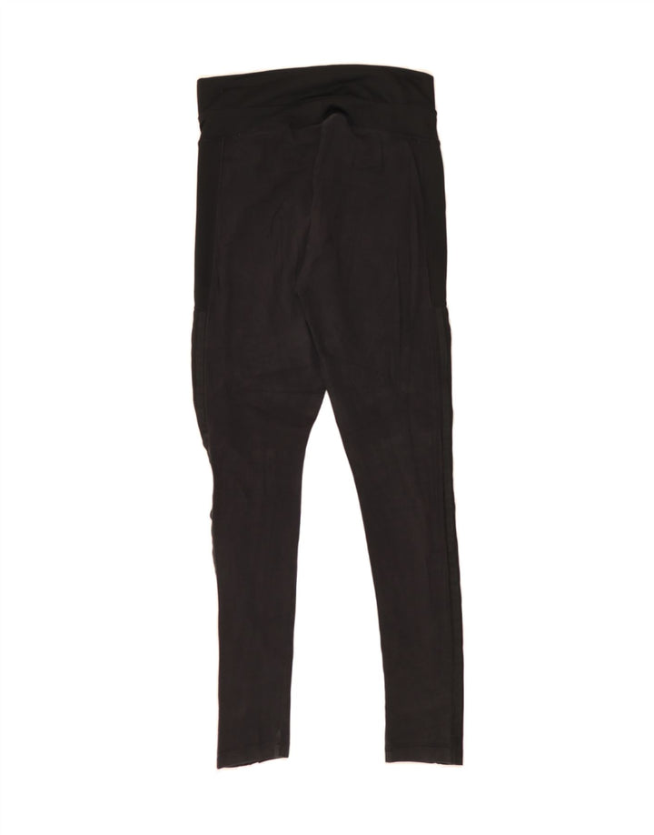 ADIDAS Womens Leggings UK 8/10 Small  Black Cotton Vintage Adidas and Second-Hand Adidas from Messina Hembry 