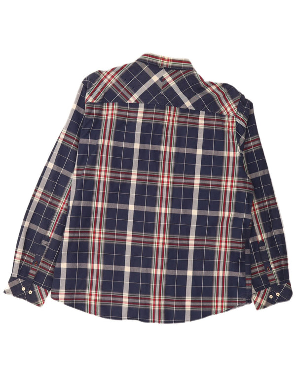 TIMBERLAND Herre Earthkeepers Slim Fit skjorte 3XL marineblå ternet bomuld