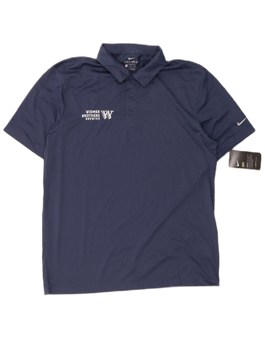 Nike Dri Fit poloshirt til mænd, medium marineblå polyester