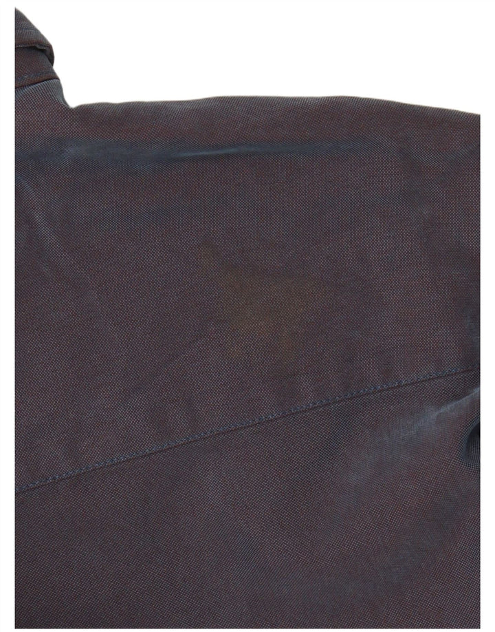 Ted Baker Herreskjorte str. 5 XL Navy Blue Polynosic