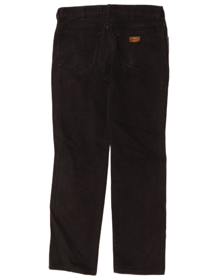 Wrangler Straight Jeans til mænd W34 L31 Sort