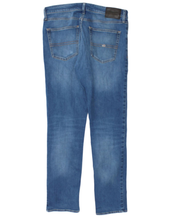 Tommy Hilfiger Herre Scanton Slim Jeans W34 L32 Blå