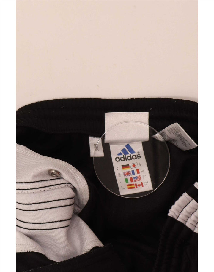 Adidas Grafisk træningsdragt bukser til mænd Medium Sort Colourblock Polyester