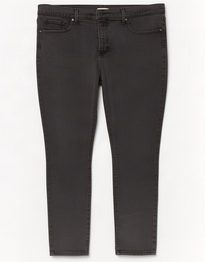 Levi's Dame Slim Jeans W34 L28 Grå Bomuld
