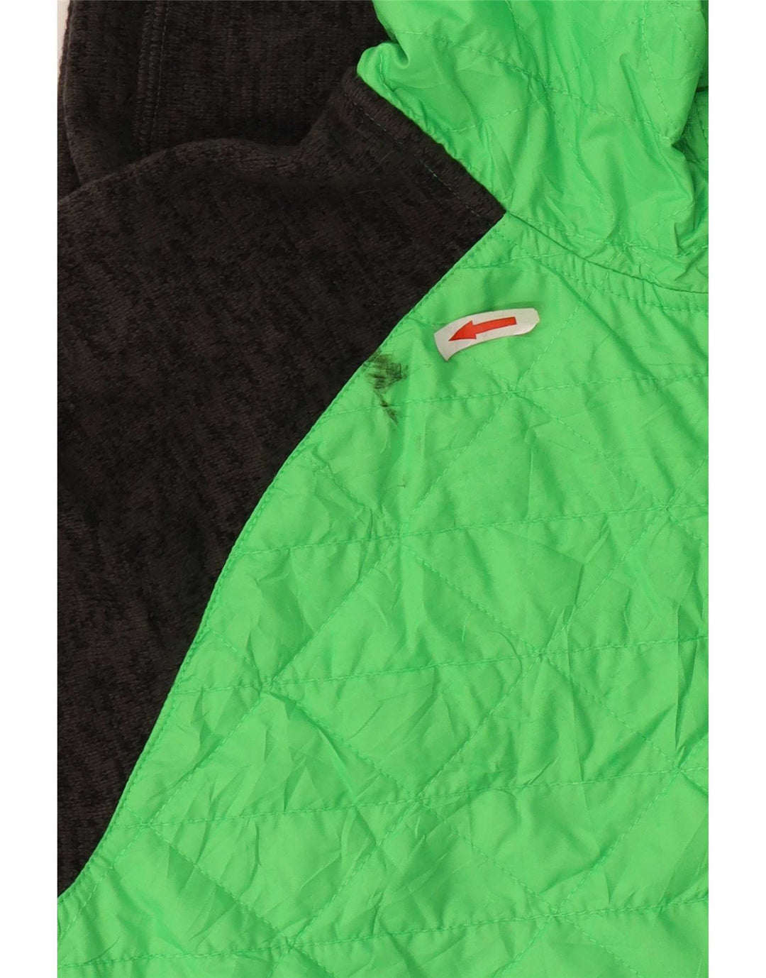 The North Face Boys Quiltet jakke 12-13 år Stor grøn farveblok