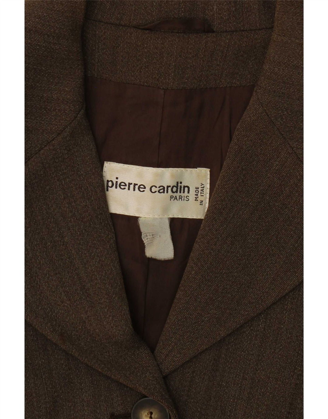 Pierre Cardin Dame 4-knaps blazerjakke UK 14 Medium Brun